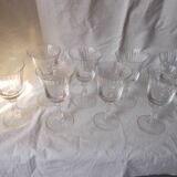 Set of 8 glasses