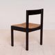 Vintage dining set, 4 chairs, extendable dining table, rope seating, 1970s