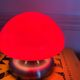 Vintage UFO touch mushroom lamp