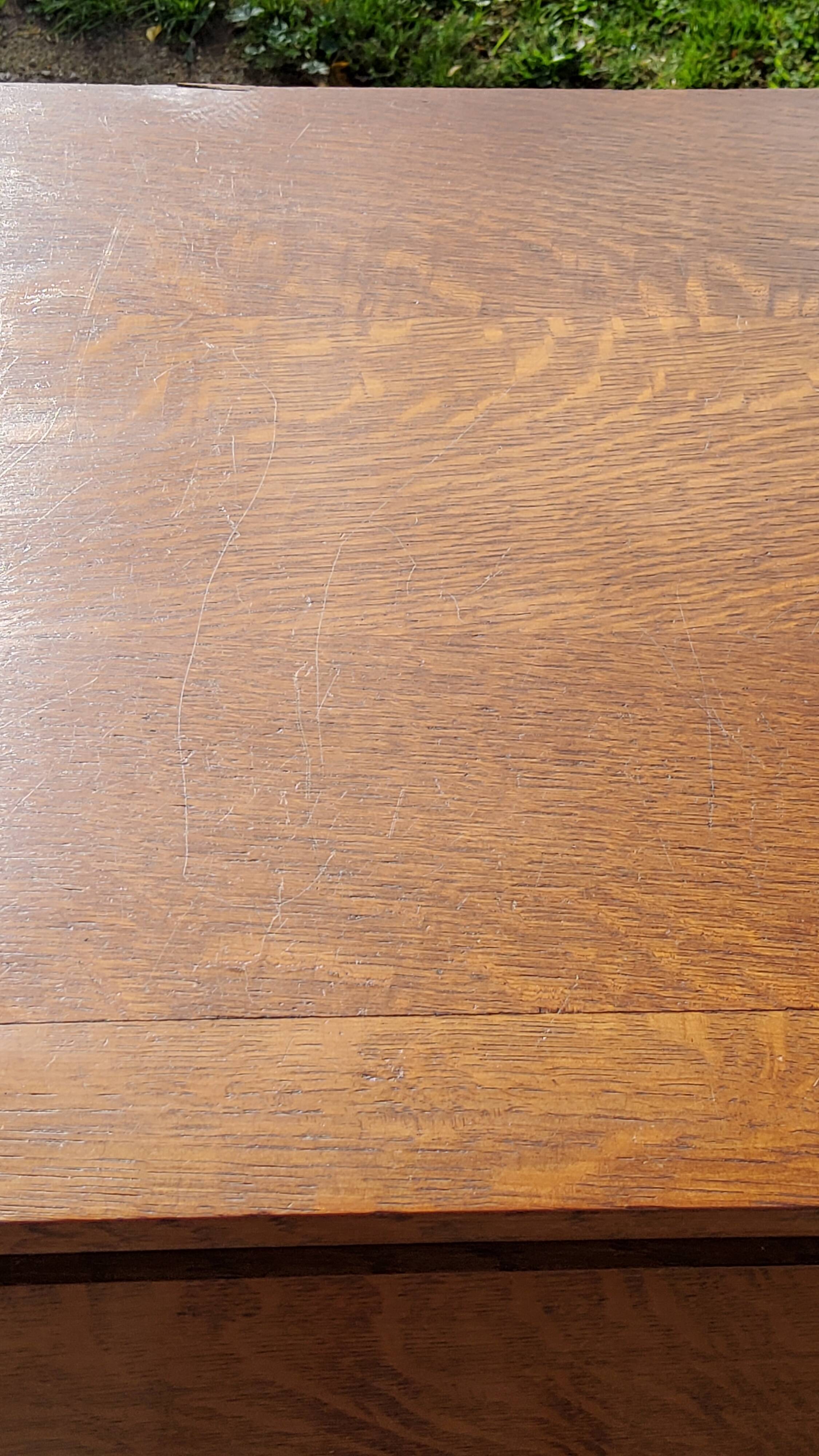 Oak chest of drawers 50s oak feet compass 5 drawers