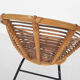 Rohe Noordwolde rattan lounge chair, The Netherlands 1950