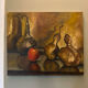 Huile sur toile nature morte