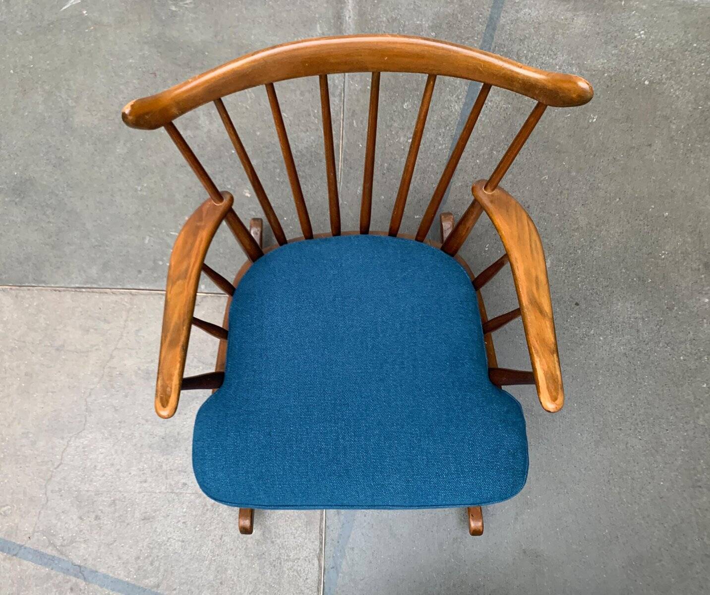 Mid-century rocking chair by Børge Mogensen for FDB Møbler, 1960s