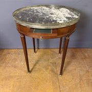 Table Bouillotte Louis XVI en Acajou XXème
