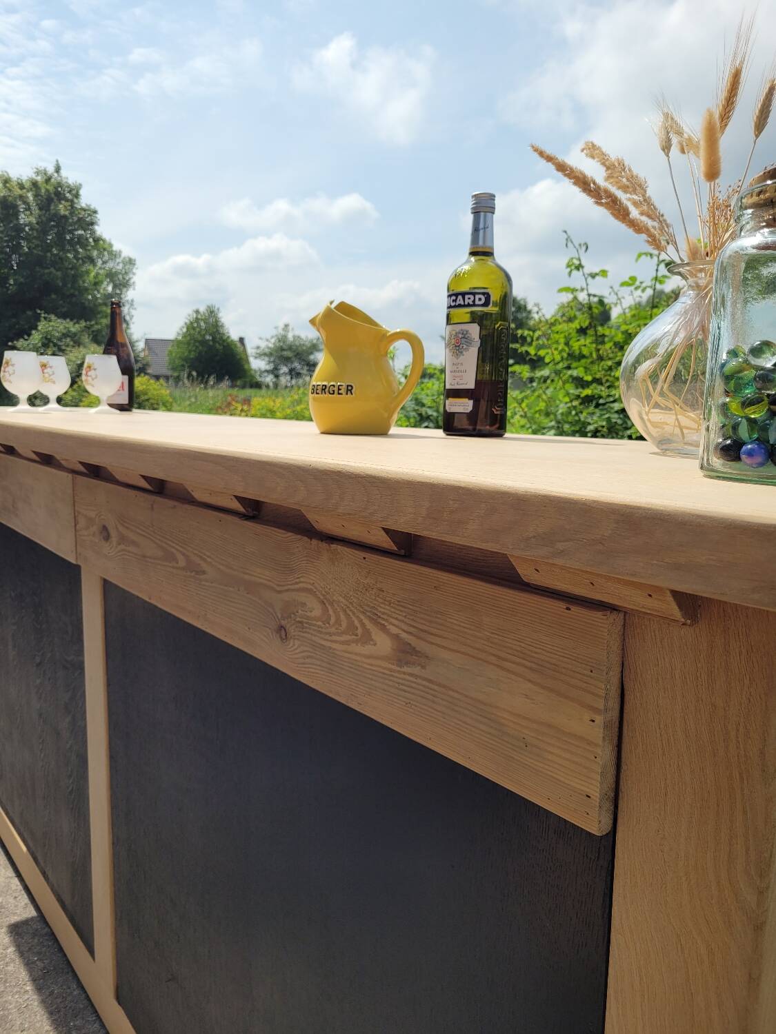 Refurbished counter/bar