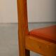 Steen Eiler Rasmussen Rosewood with leather dining chairs Model 700