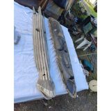 2 wooden masks Africa