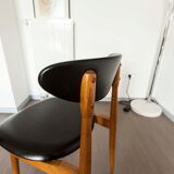 Pair of chairs  Baumann modèle "pégase"