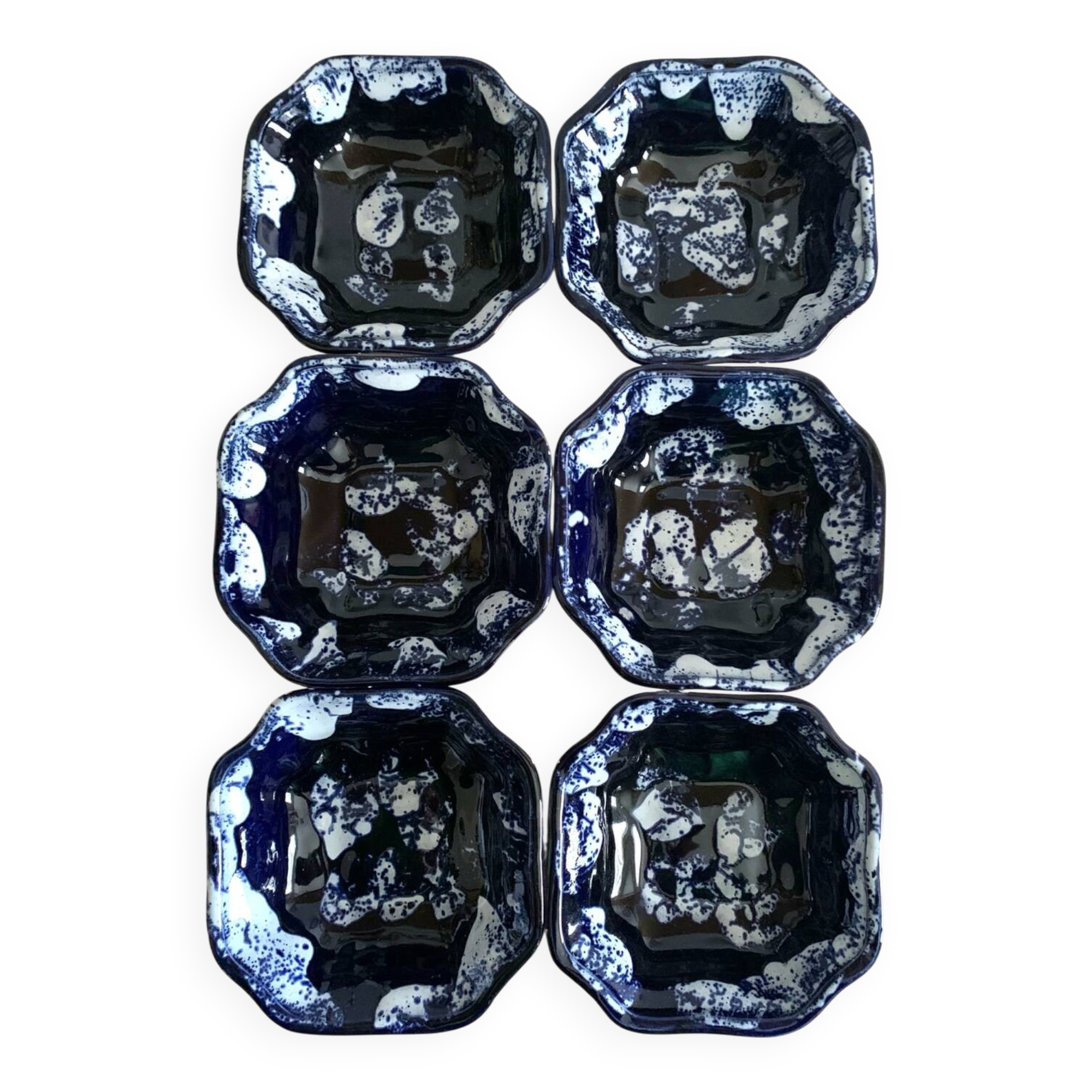 6 coupelles  Vallauris
