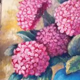 Painting bouquet of flowers
