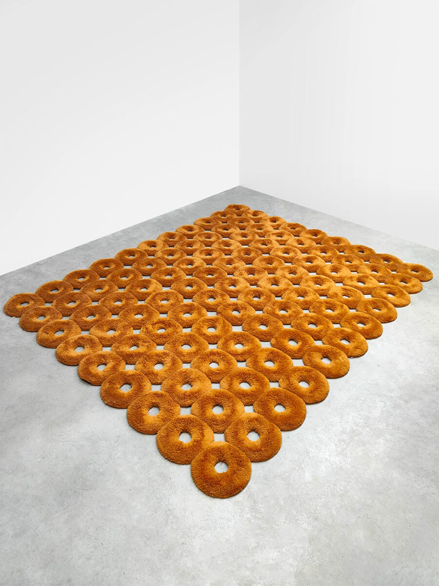 Dutch design donut rug tapestry Sabine Marcellis