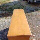 Industrial wooden furniture with drawers