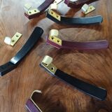 10 hooks, KM Austria, bakelite and brass