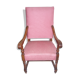 High back fabric wood Chair