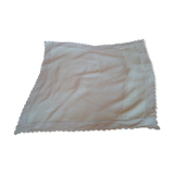 Taie embroidered and open cotton