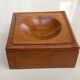 Solid wood catchall - Scandinavian style - modernist - 70s