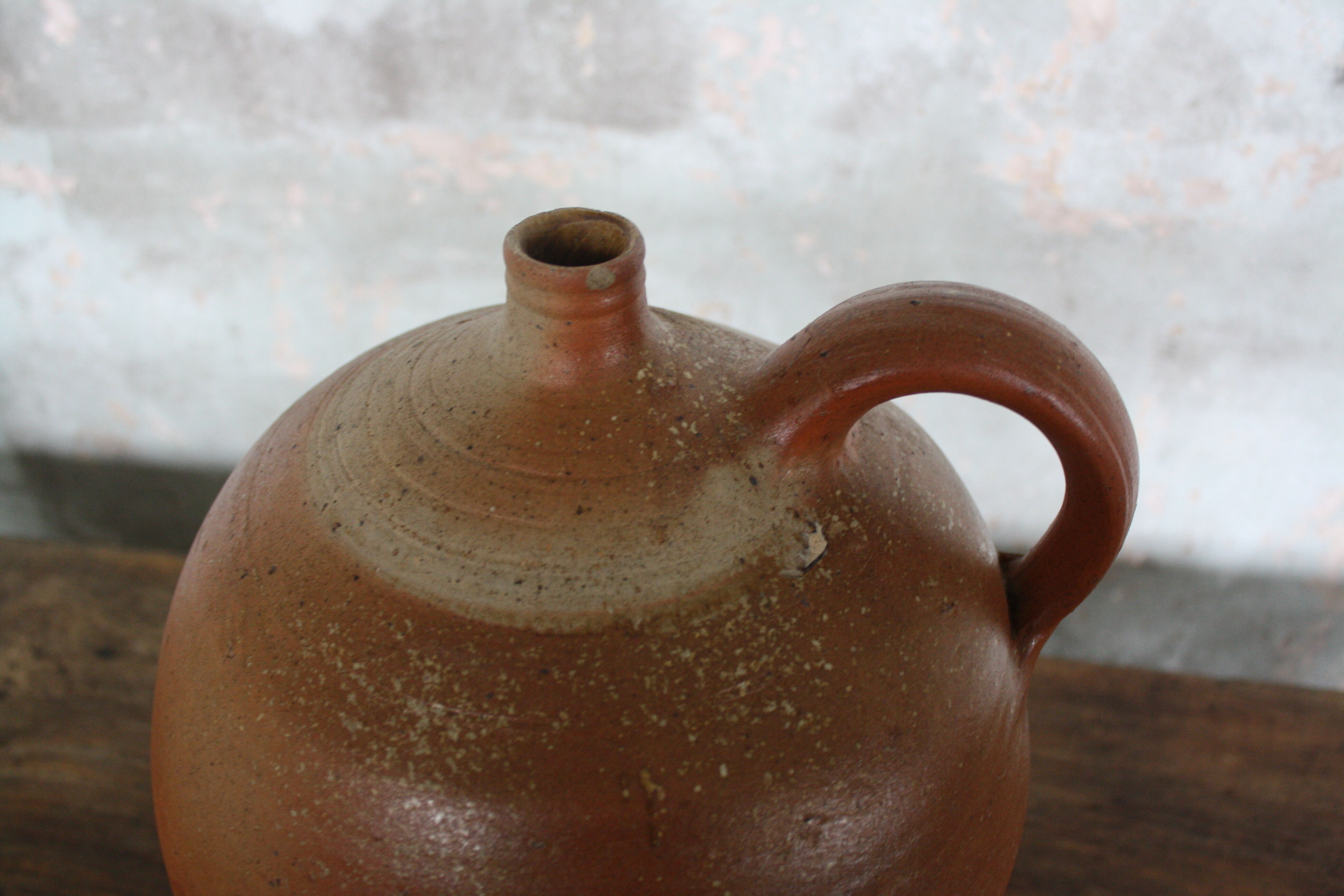 Vintage sandstone oil jar