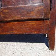 Louis Philippe wardrobe in solid walnut
