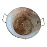 Old zinc basin diameter 44 cm