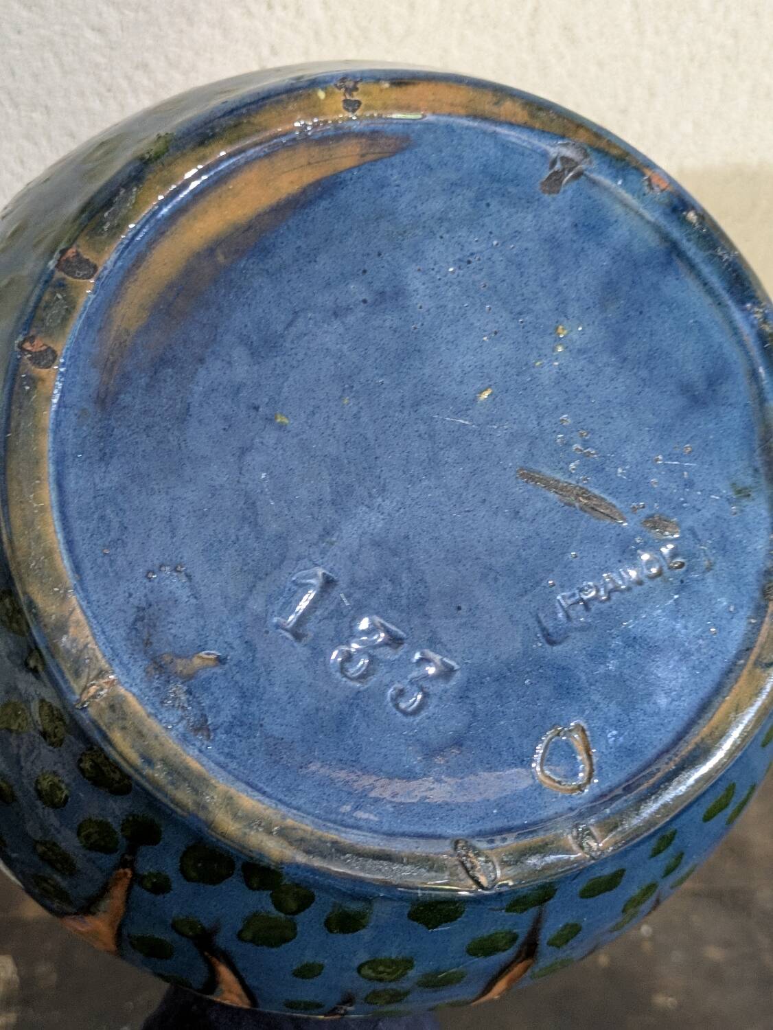 Émile Simonod ceramic vase – Art Deco – Rare piece