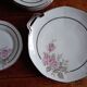 Service à dessert en porcelaine de Limoges