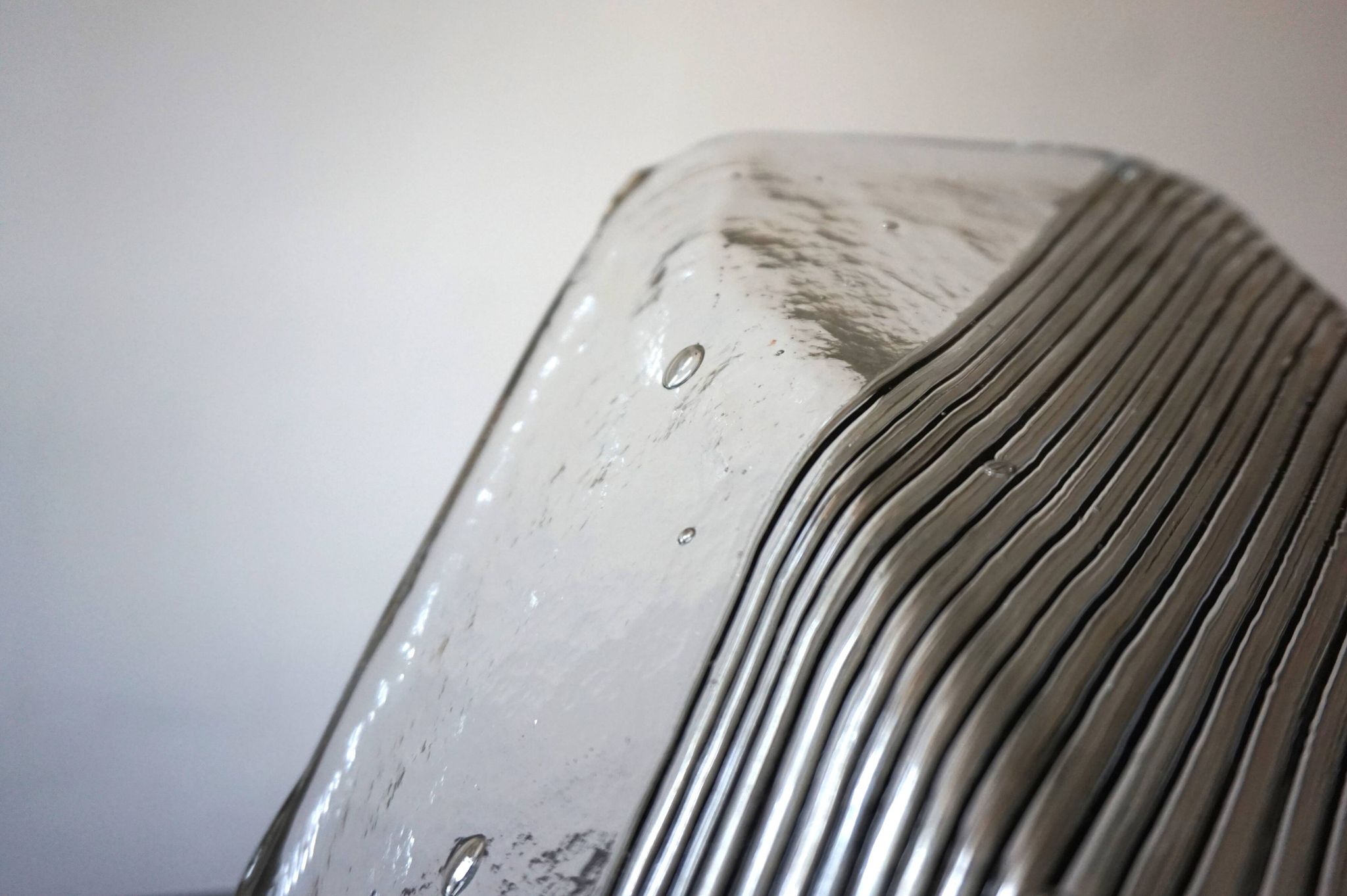 Applique en verre de Murano glacé Vetri, 1970