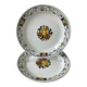 2 Art Deco dinner plates Boch Frères La Louvière Belgium