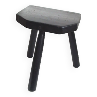 Black tripod stool