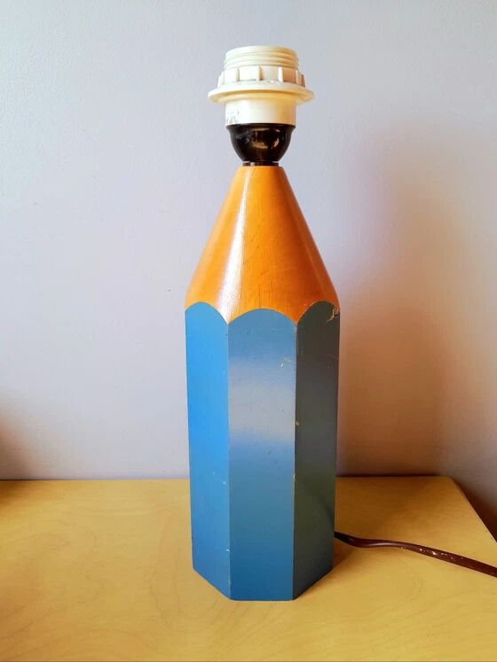 Lampe crayon 1980