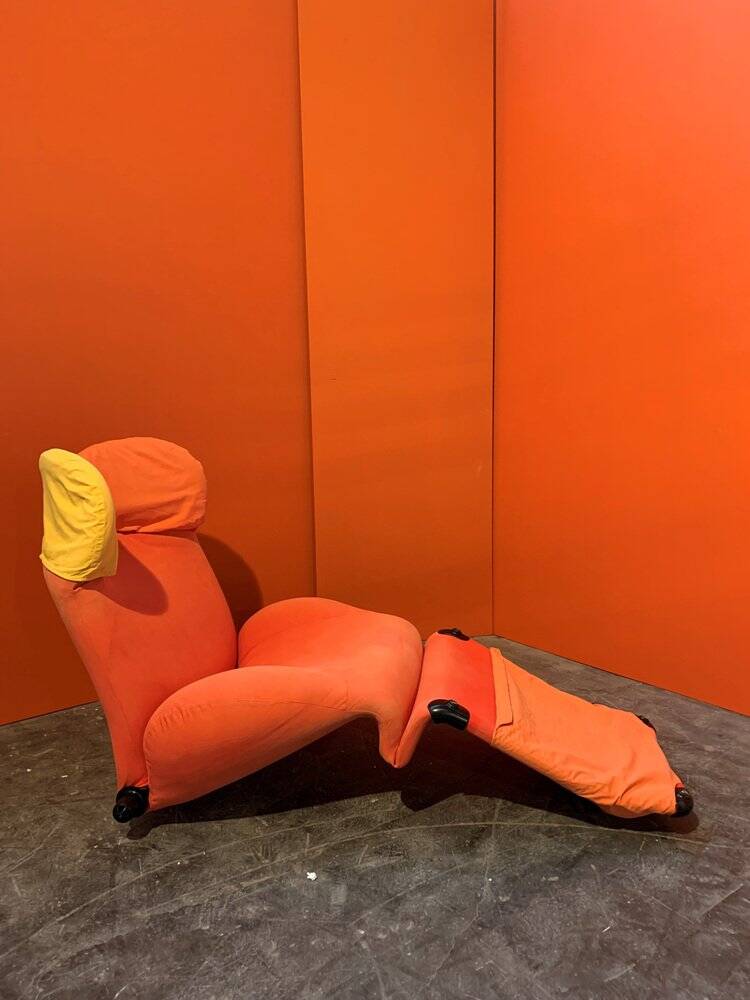 Wink 111 armchair by Toshiyuki Kita, 1980