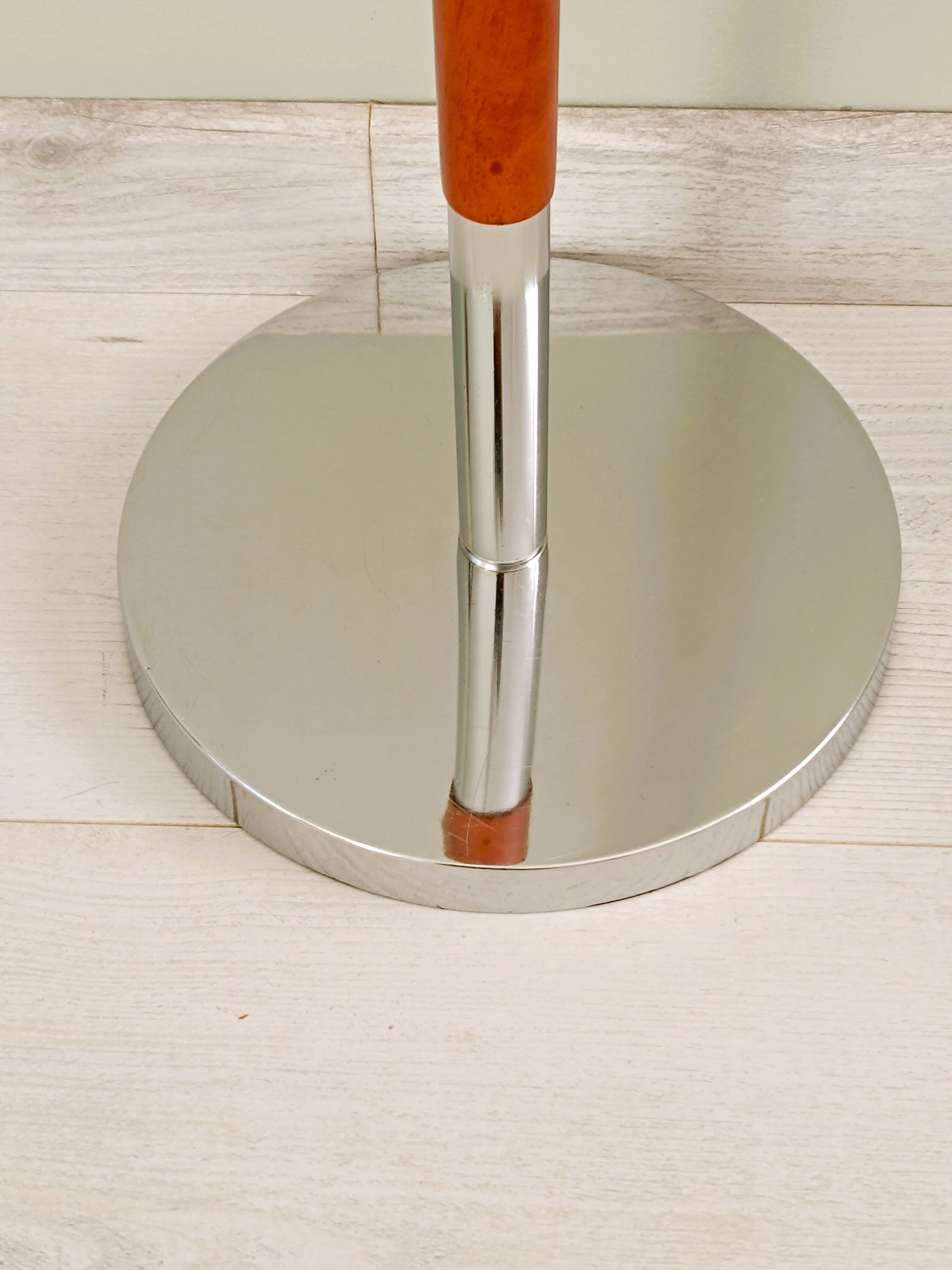 Wooden and metal valet