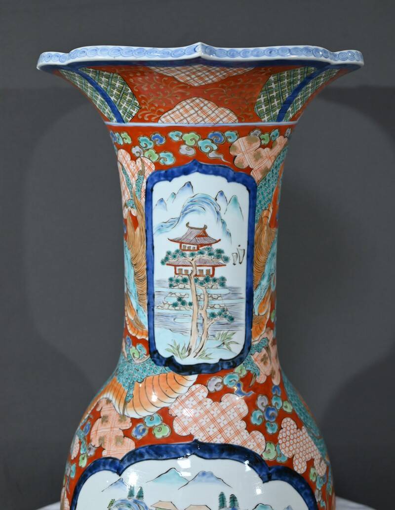 Important Arita Vase, Meiji era, Japan – Late 19th century