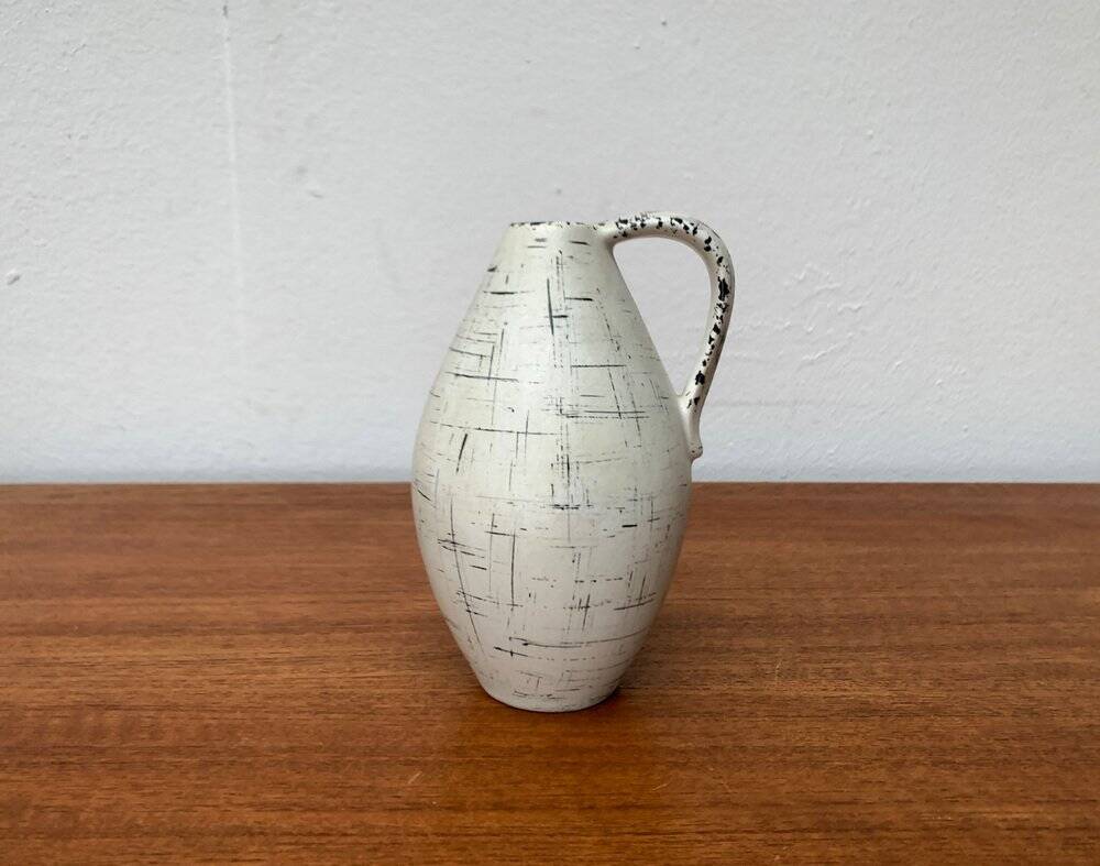 Carafe vase allemande de Übelacker Keramik, années 1950