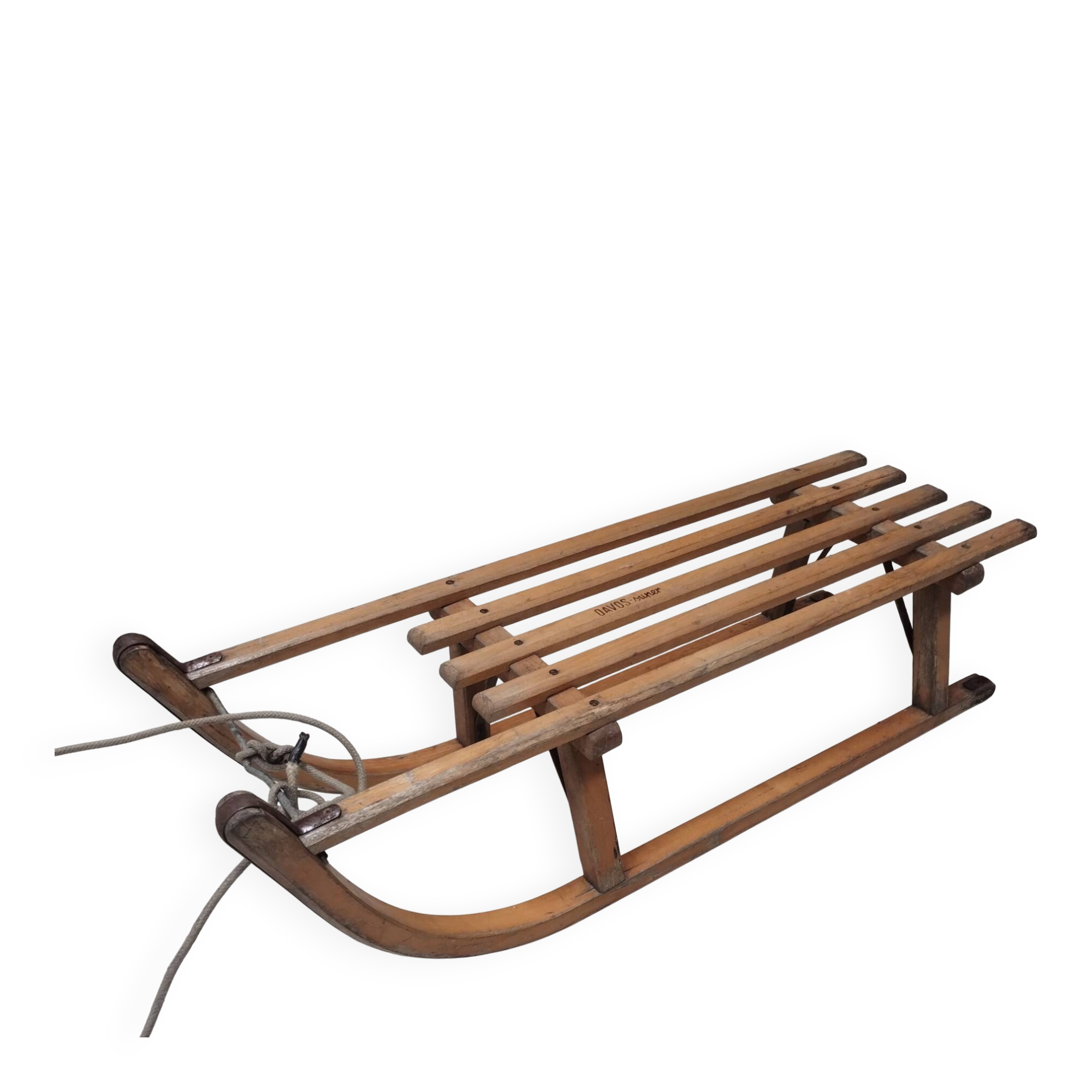 Luge vintage "Davos super"