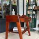 Vintage solid wood bedside table