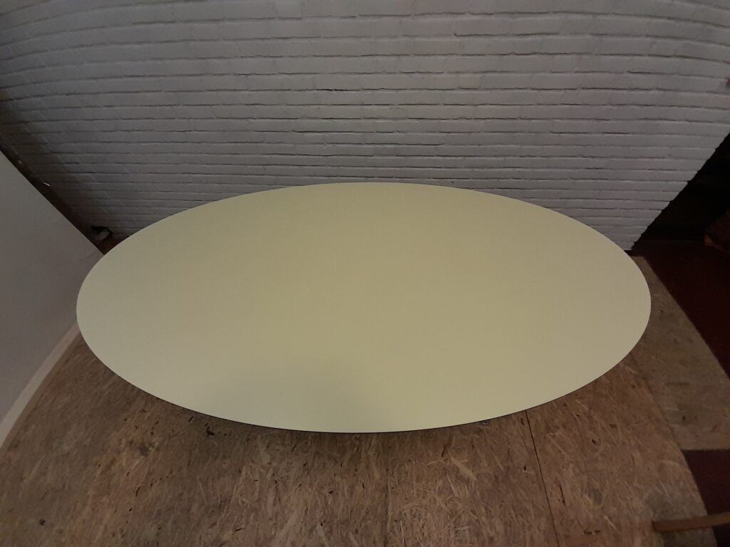 Dining table "Ellips" by Piet Hein
