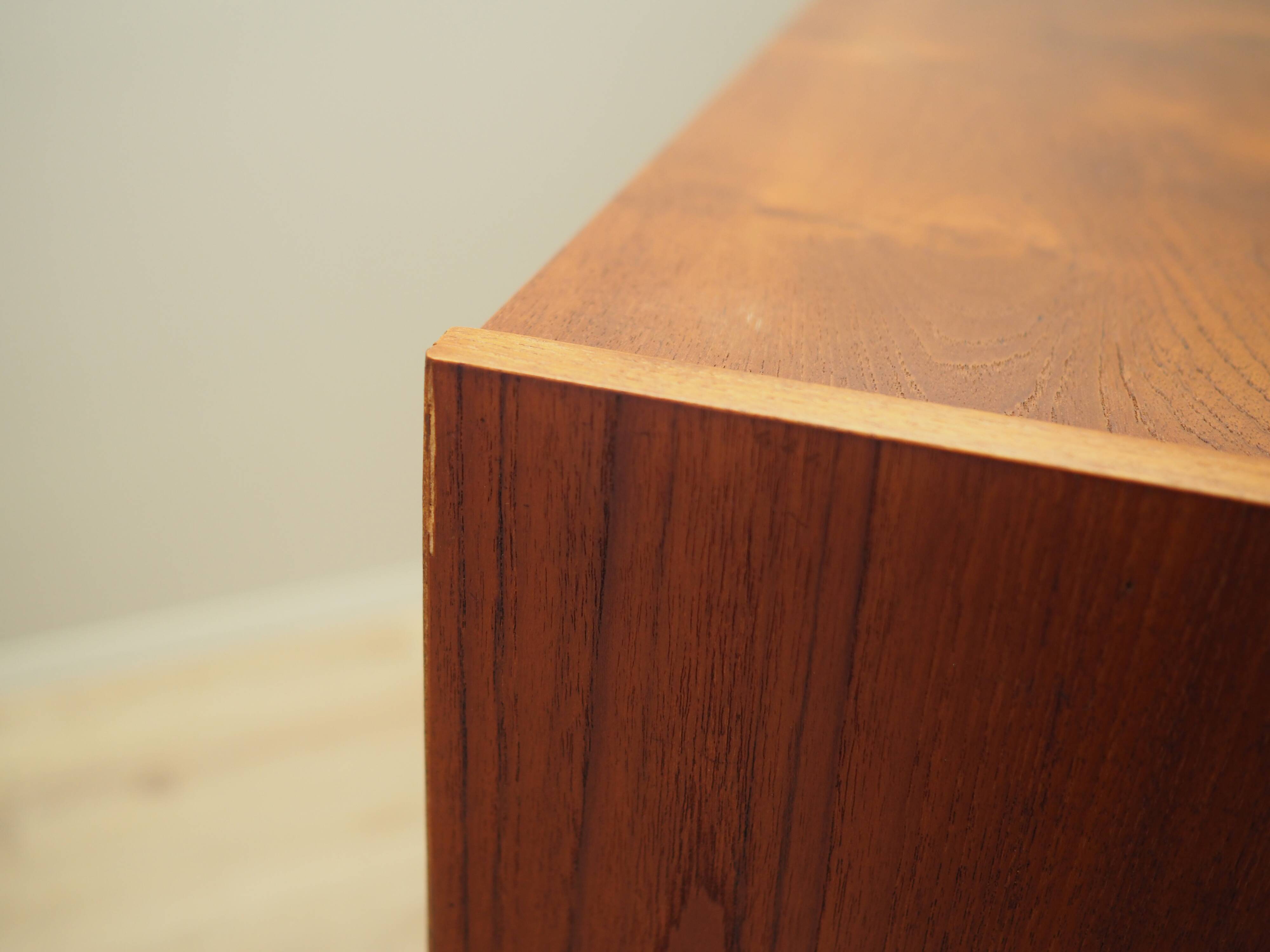 Teak bookcase, Danish design, 1970s, production: Denmark