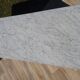 Ancienne commode Louis Philippe en noyer marbre blanc
