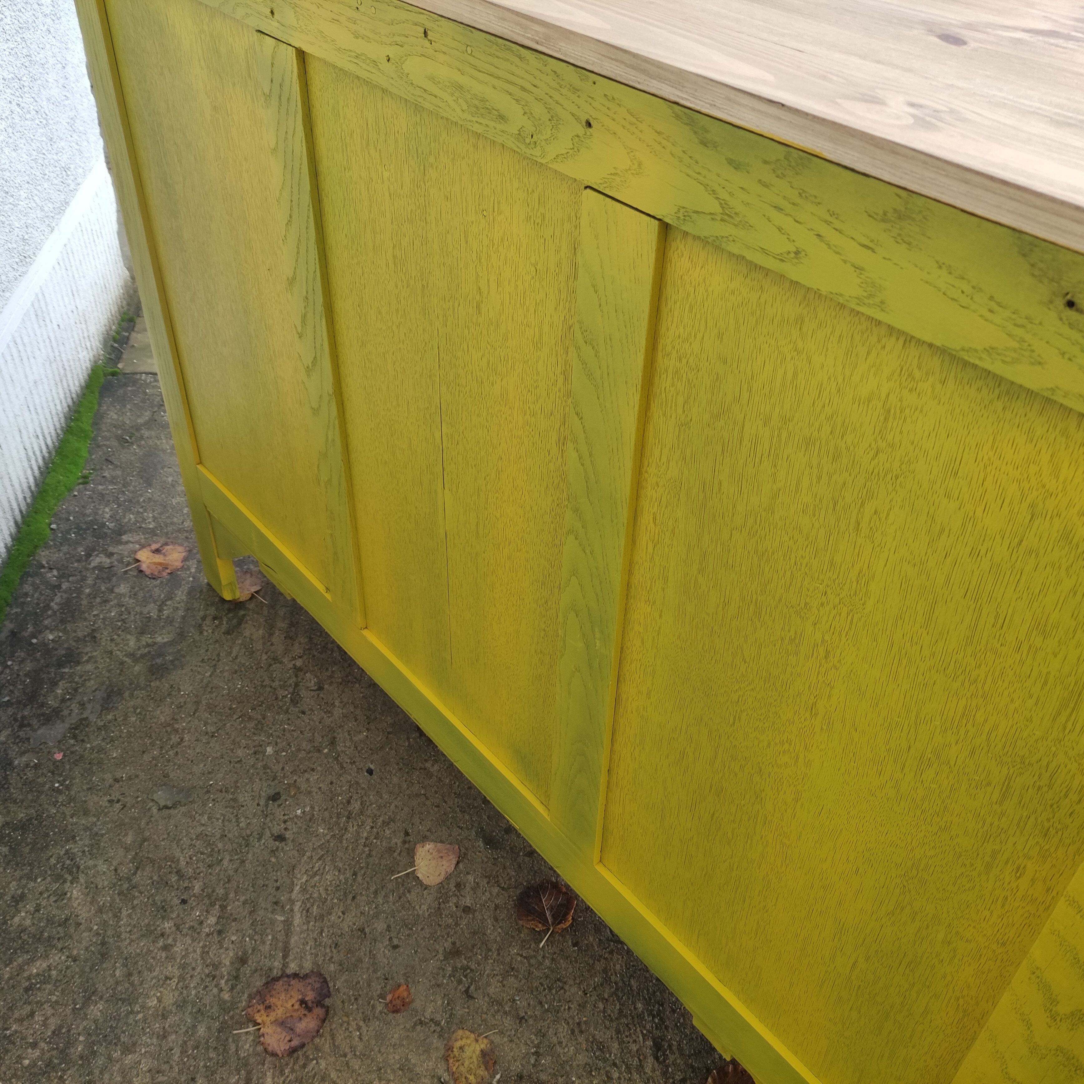Buffet Art Déco jaune