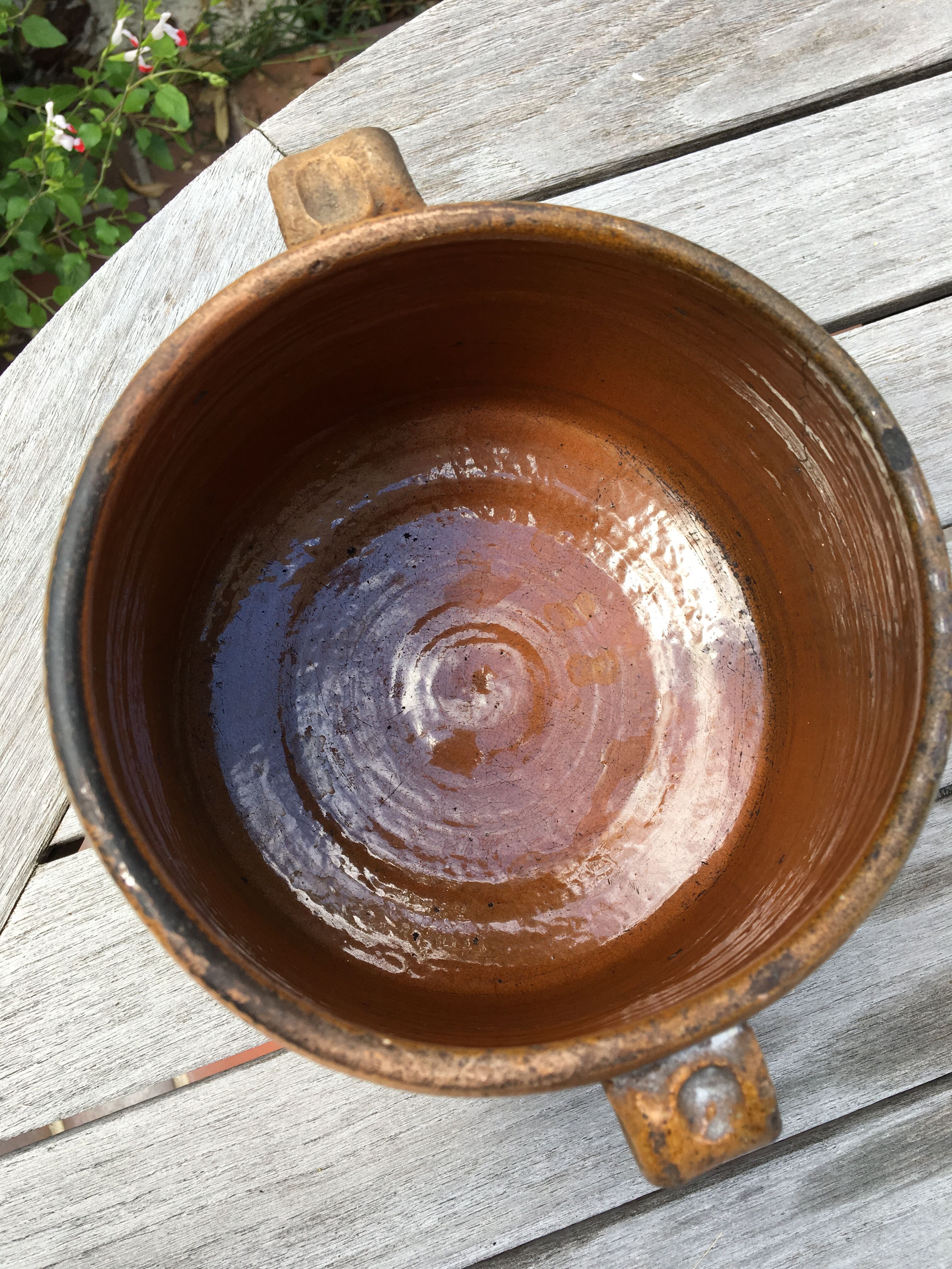 Old Terracotta Pot VALLAURIS - Pot