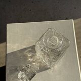 Carafe à whisky motifs pointes de diamant en cristal H23