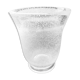 Daum vase bubbled 50s