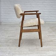 1960s, Danish design by Erik Kirkegaard, model 43, genuine sheepskin.