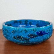 Bowl in the shape of a fish, modern fish from the mid-century by Aldo Londi for Bitossi, Italy, 1960s.