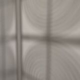 Peacock screen in rattan and bamboo