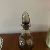 Smoked glass decanter