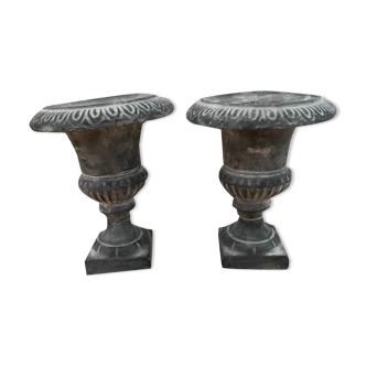 Medici cast iron vases