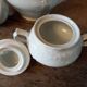 White porcelain teapot brand Rosenthal