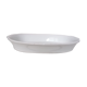 Aluminite Frugier gratin dish, porcelain with fire