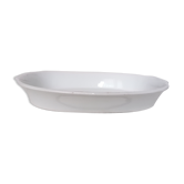 Aluminite Frugier gratin dish, porcelain with fire